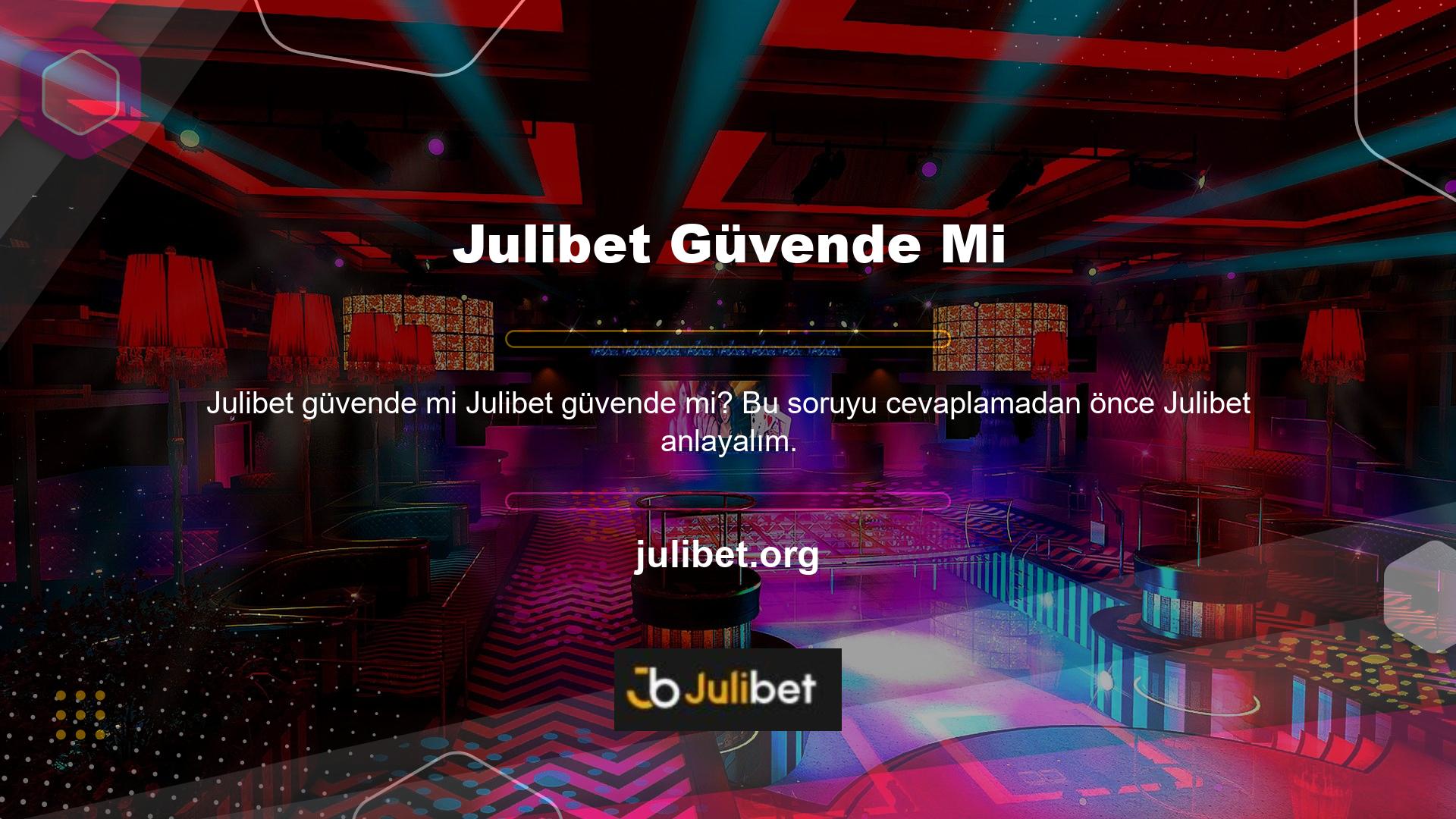 Julibet casino sitesi, işini yöneterek casino sektörüne girdi